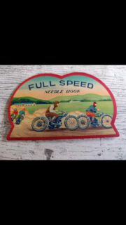 Rare early 30,s needle book
