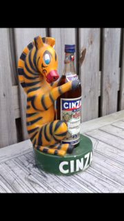 Antique Cinzano zebra horse statue with old Cinzano bottle .
Sorry this one is NOT FOR SALE !