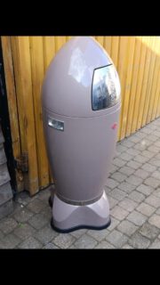Wesco Rocket trashcan, xxl
#spaceagedesign 
#designforsale 
#trashcan