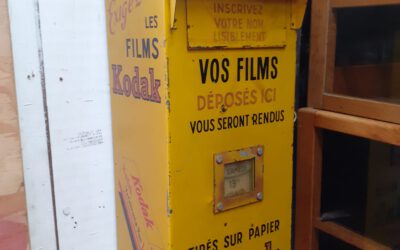 Kodak vintage mailbox