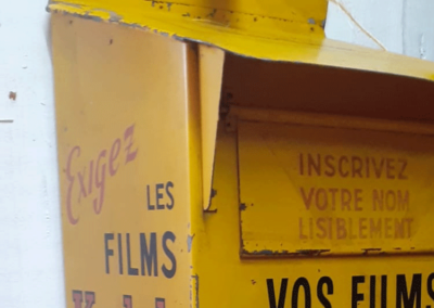 vintage kodak mailbox geel frankrijk