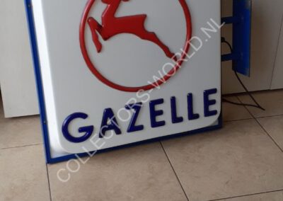 Lichtbak gevelreclame Gazelle