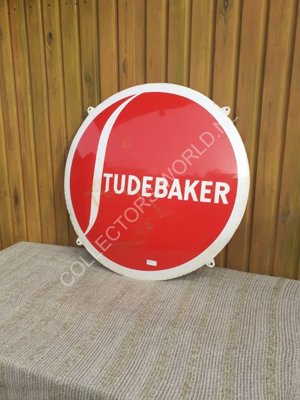 Emaille reclamebord studebaker