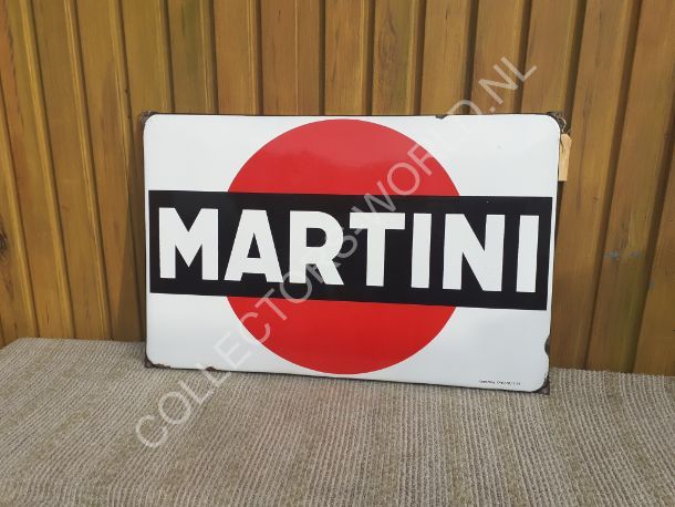 Emaille reclamebord Martini