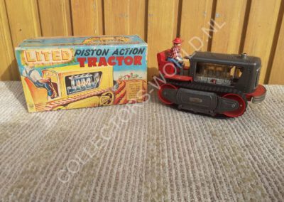 Vintage speelgoedauto Bulldozer