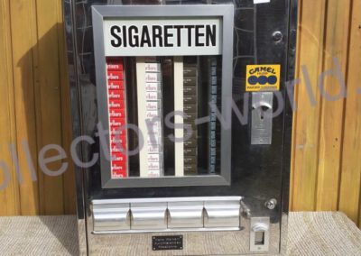 sigarettenautomaat muurautomaat chrome