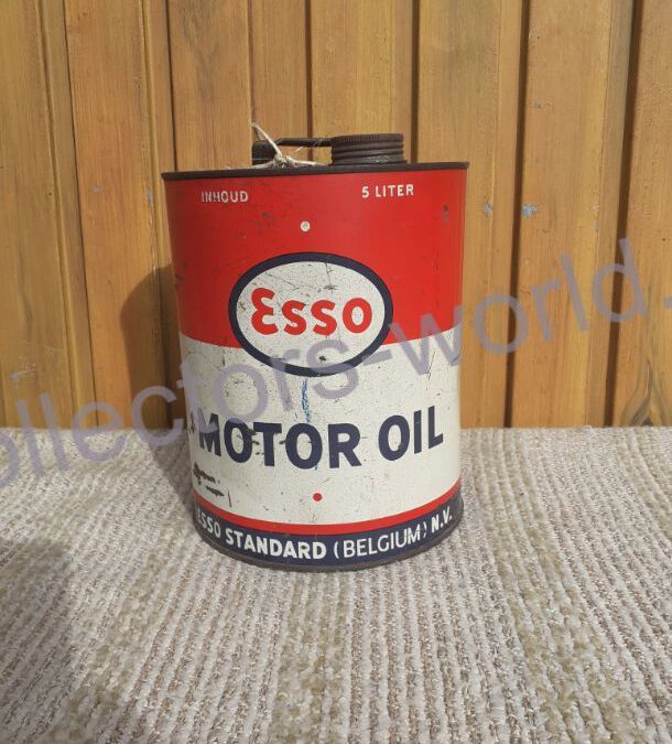 Tin can “Esso”
