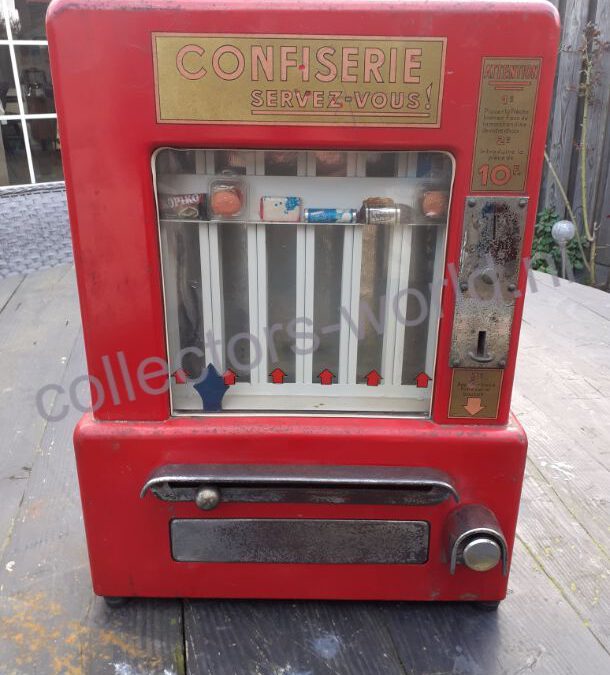 Vintage confiserie automaat