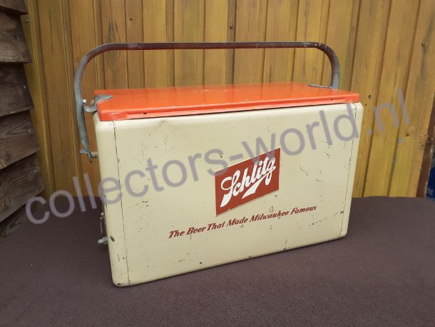 Vintage beer cooler “Schlits”