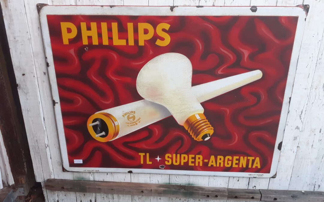 Emaille reclamebord “Philips”